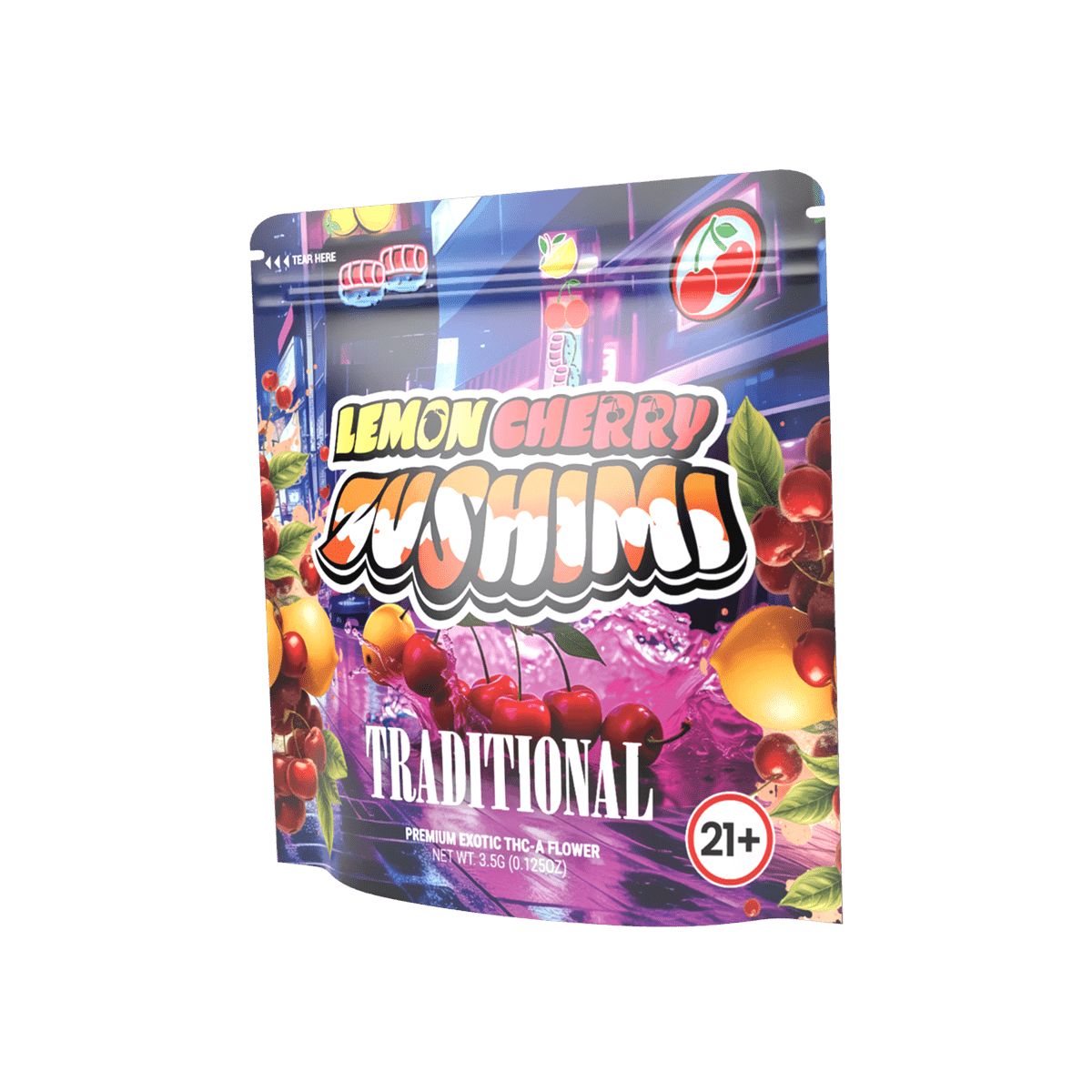 Traditional Exotic Flower - Lemon Cherry Zushimi 3.5g